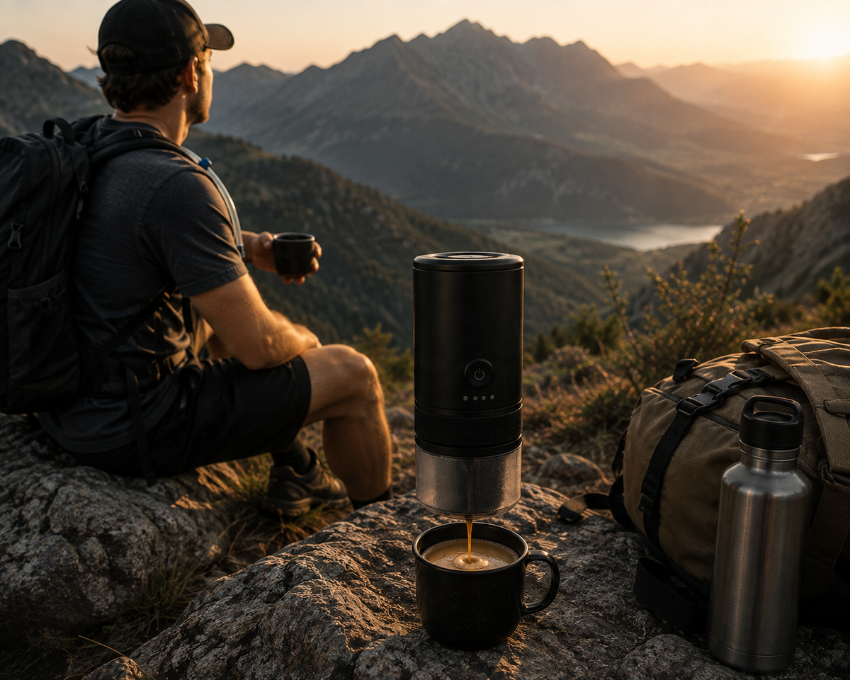 VeldBrew on hiking trail