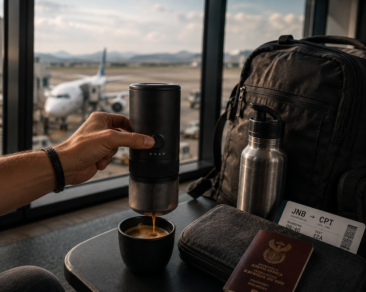 VeldBrew while travelling